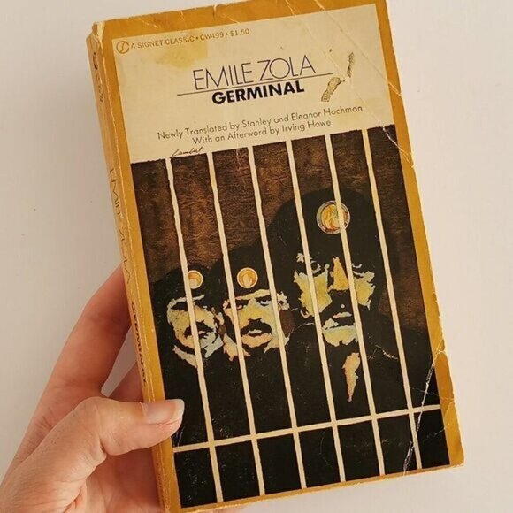 1970 Germinal by Emile Zola - Classic Literary Fiction Novel English Transl. - Picture 1 of 7